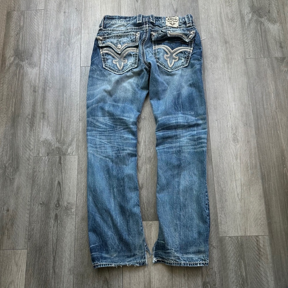 Rock Revival Mens Bob Straight Jeans 32x31